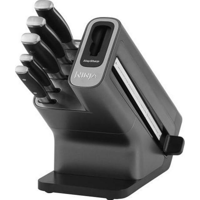 Ninja K32005UK Foodi Staysharp Knife Block With Integrated Sharpener K32005UK 
