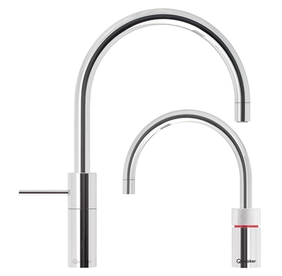 Quooker 2.2NRCHRTT Combi 2.2 Nordic Round Twintaps Chrome