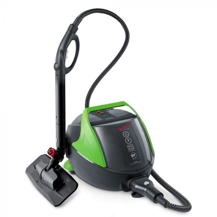 POLTI Vaporetto Pro 95_Turbo Flexi Steam Cleaner - Black & Green