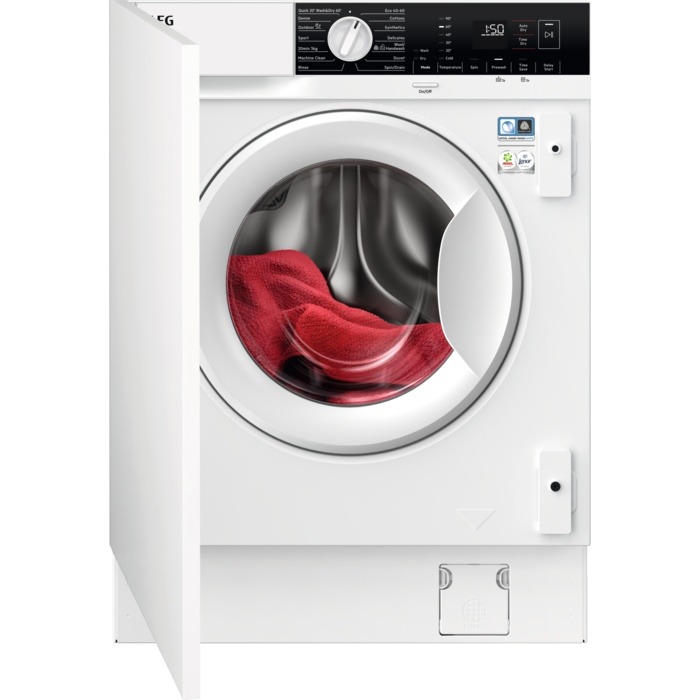 AEG LX6WG84634BI 8kg/4kg Integrated Washer Dryer - White