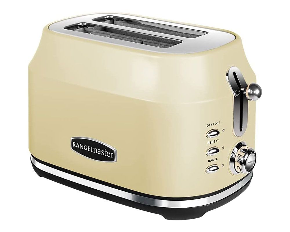 Rangemaster RMCL2S201CM Classic 2 Slice Toaster - Cream 