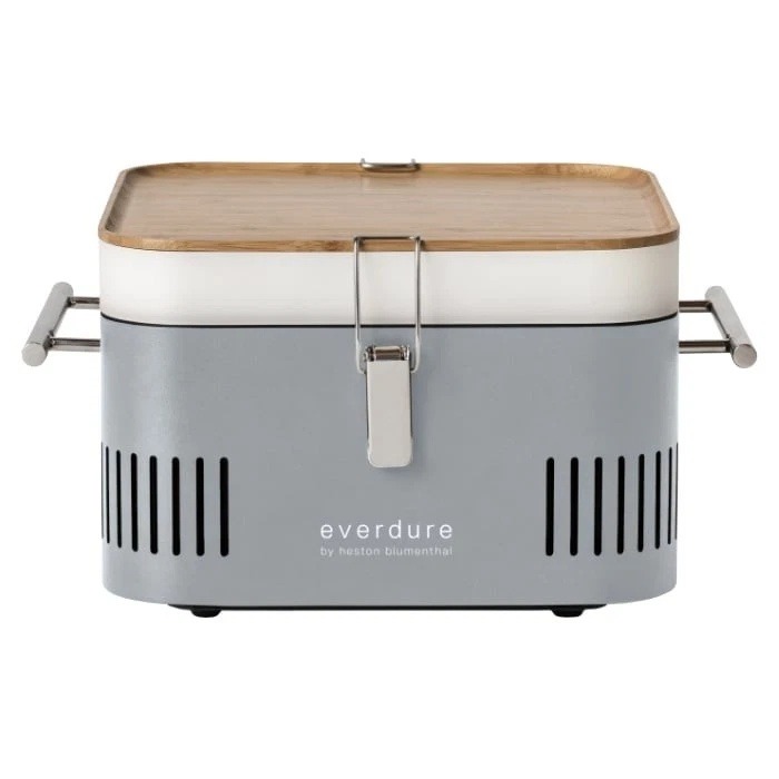 Everdure HBCUBESEU Cube Charcoal Portable BBQ in Stone 