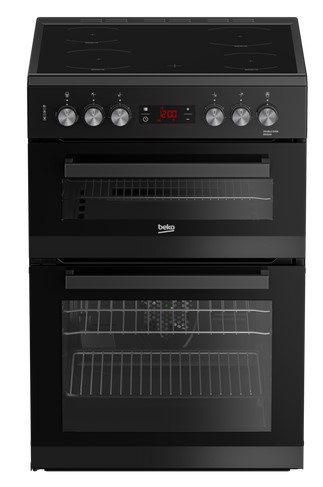 Beko EDC634K Freestanding 60Cm Double Oven Electric Cooker Black