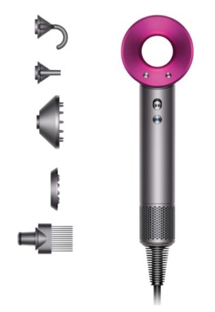 Dyson HD07 386735-01 Supersonic Hair Dryer Iron/Fuchsia