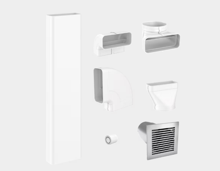 Miele DFKS-A-1 11737480 Flat Ducting Set For Extraction Mode For Kmda 7476 / 7633 / 7634 