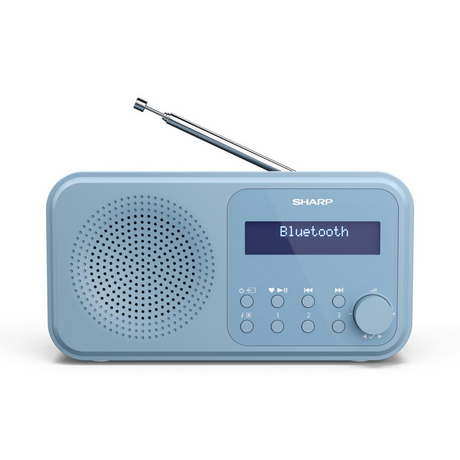 Sharp DR-P420BL Portable Digital Radio - Blue