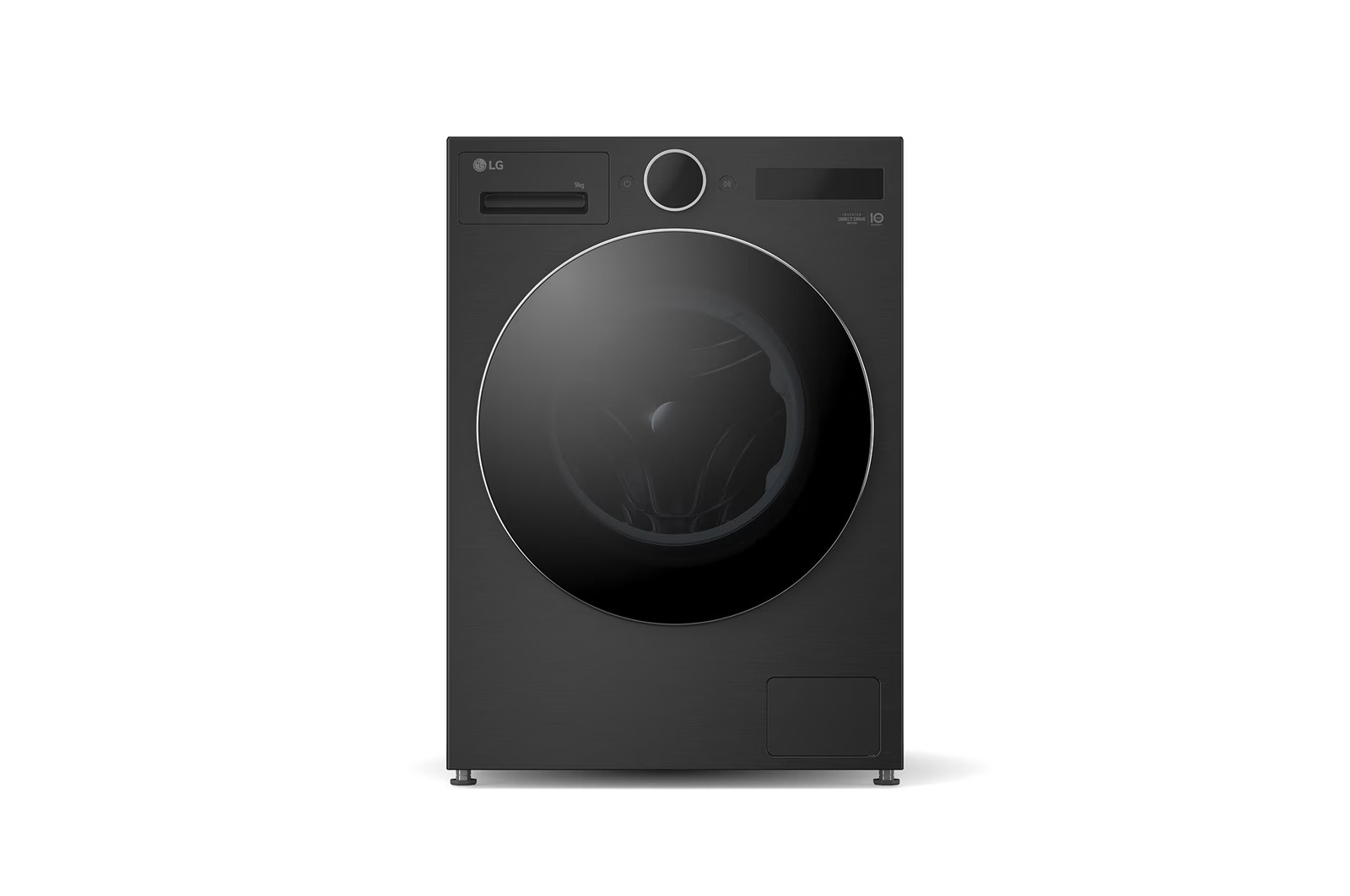 LG F4X9009TBC 9kg 1400 spin AI Direct Drive Washing Machine - Black