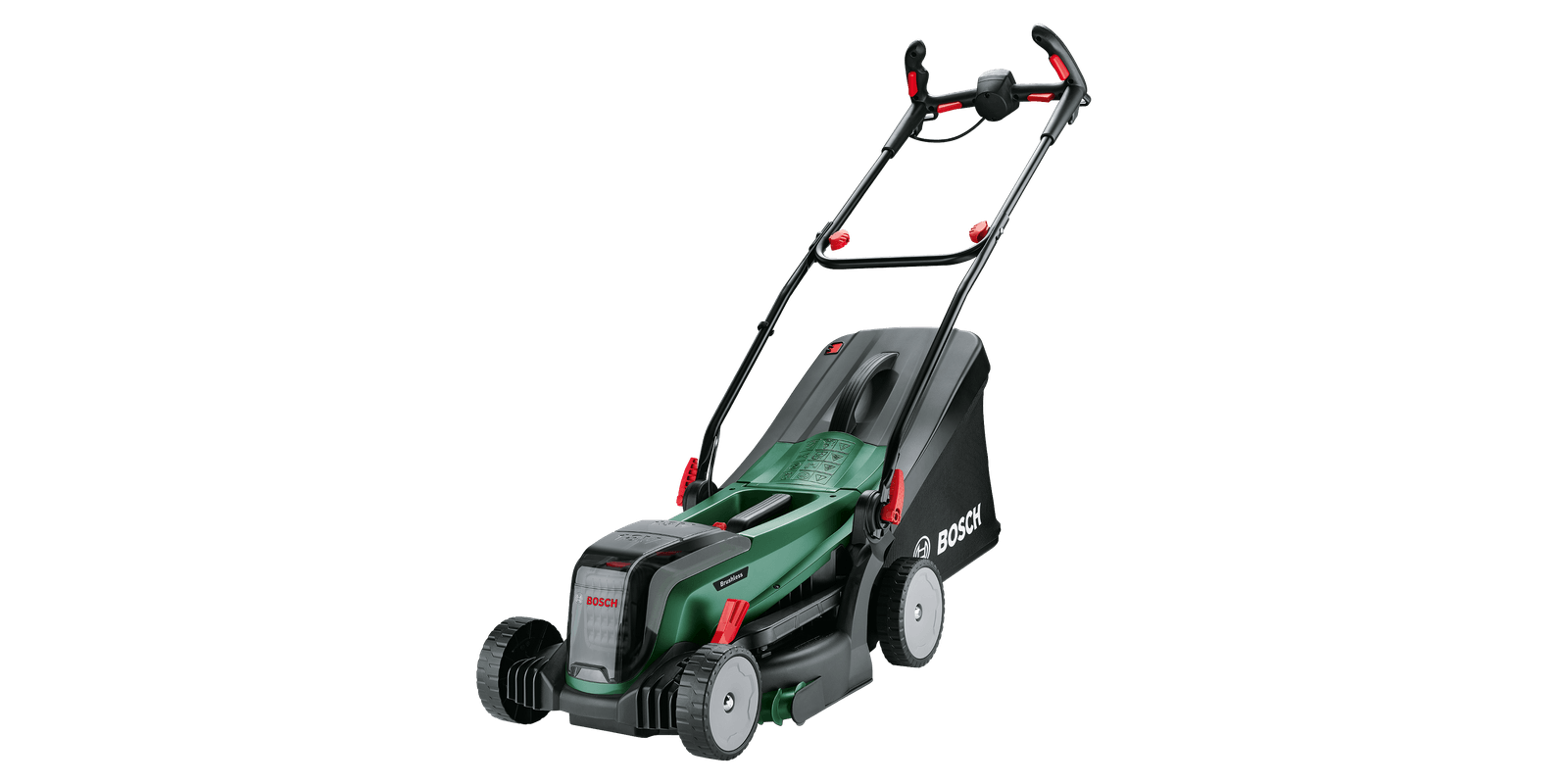 Bosch Garden 06008B9E71 UniversalRotak 37cm Cordless Rotary Lawnmower - Green