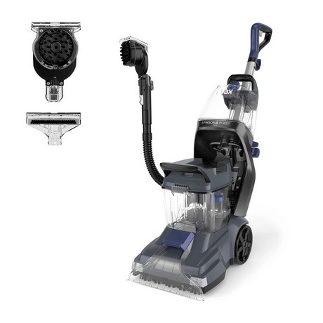 Vax CDCW-SSXA Spinscrub Power Plus Carpet Cleaner - Grey & Blue