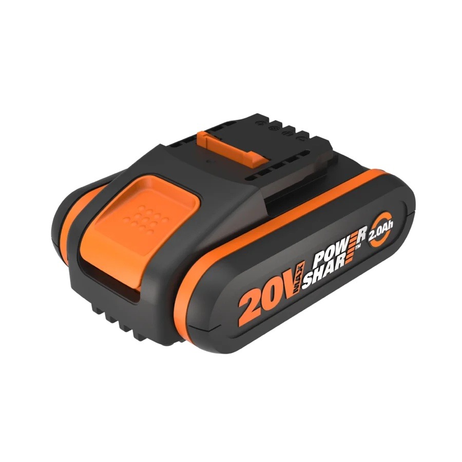 Worx WA3551.1 20V 2.0 Ah battery - Orange/Black