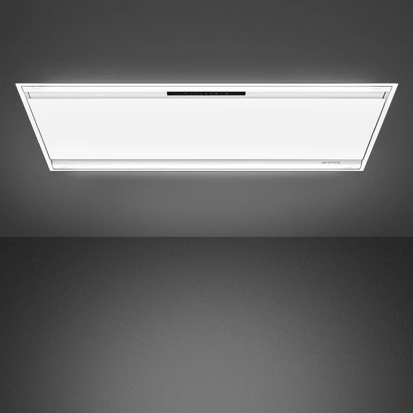 Smeg KLT12L4WH Universal Ceiling Cooker Hood - Matte White